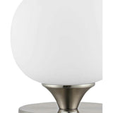 Owen 6.13" Bohemian Farmhouse Iron Rechargeable Integrated LED Table Lamp