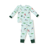 Golf Pros - Green - Long Sleeve Loungewear Set