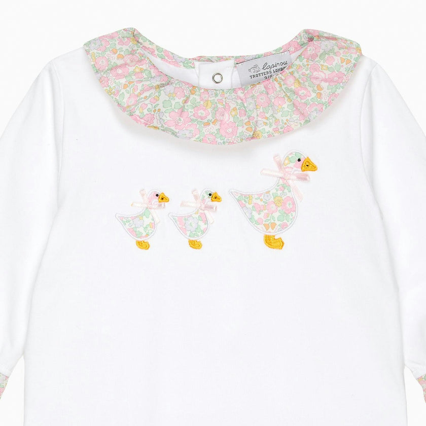 Baby Betsy Ann Duck Onesie