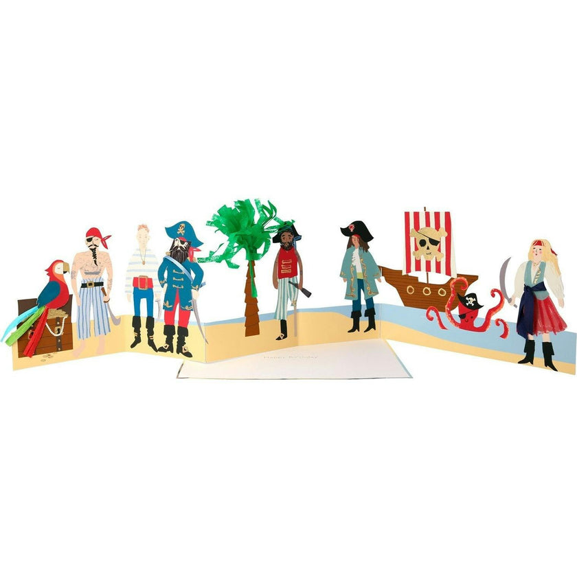 Pirates Birthday Card