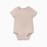 Ribbed Short Sleeve Bodysuit