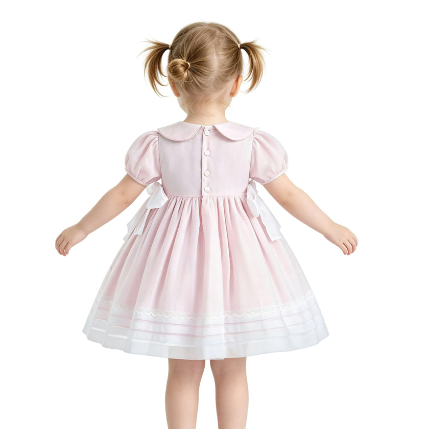 Light Pink Rosabelle Embroidered Dress