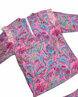 Baby Girl Swim Set – Long Sleeve & Frill Bottoms (Liberty)