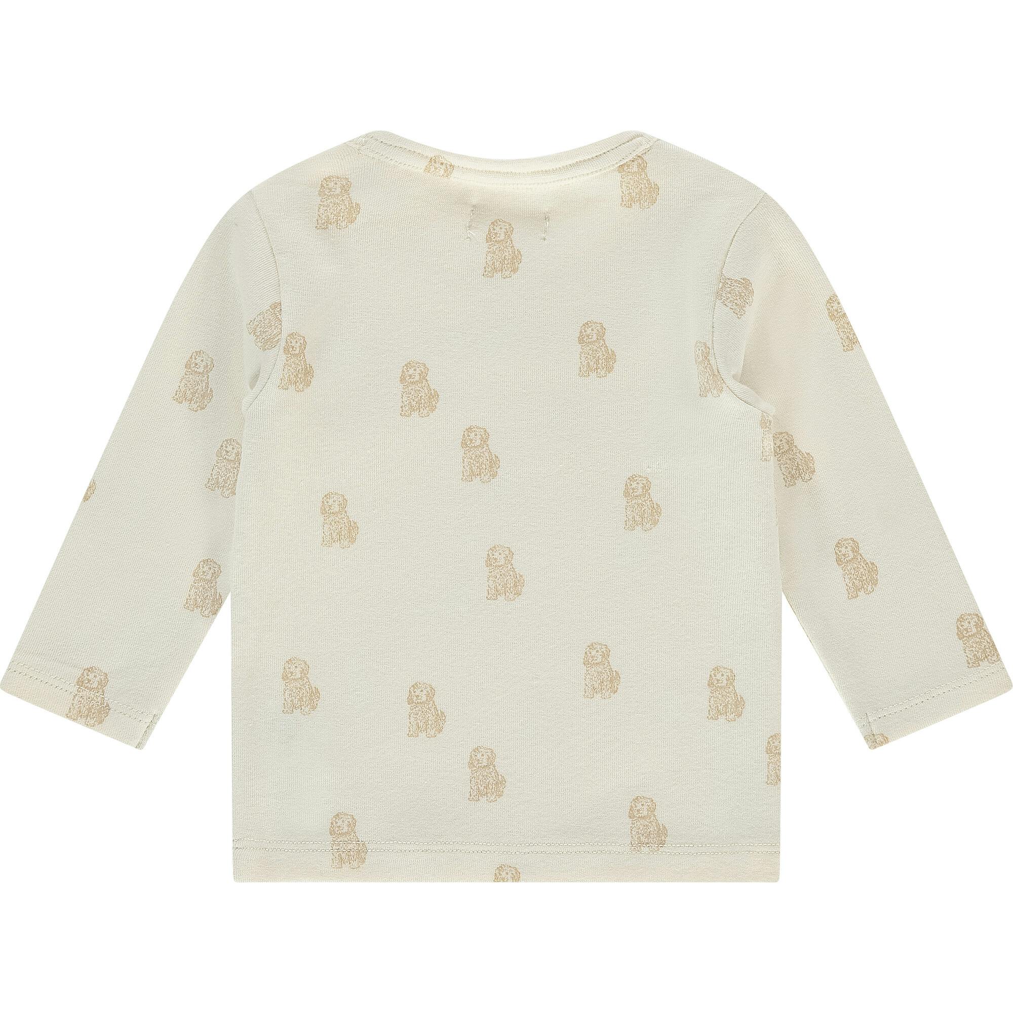 Allover Dog Print Long Sleeve