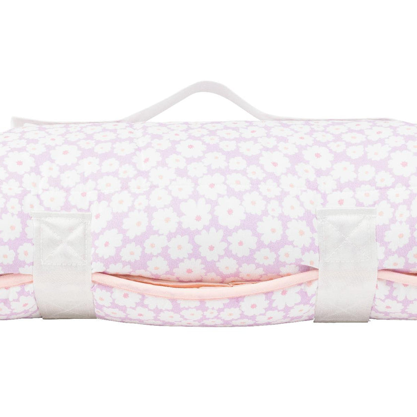 The Nap Mat in Lavender Daisies