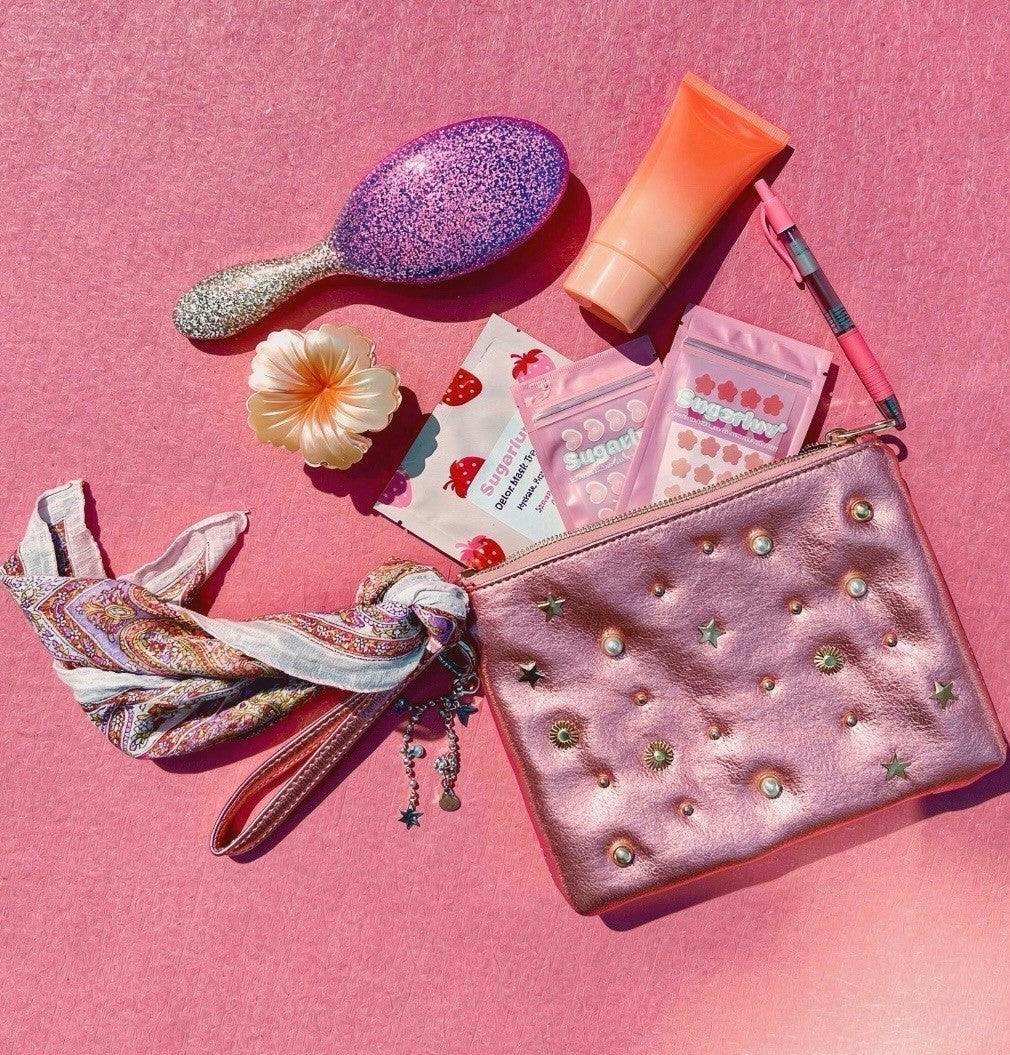 Sugarluv x Street Level Luminous Cosmetic Pouch