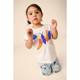Geo Graphic Tee, White