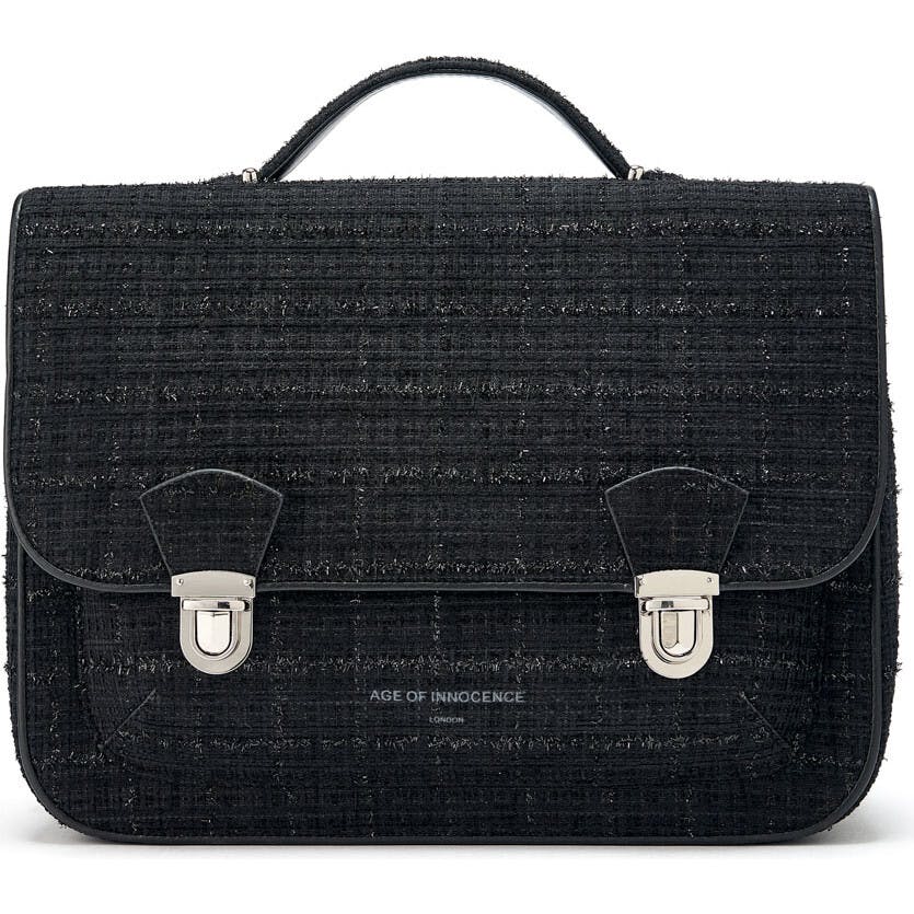 Boston Tweed Black
