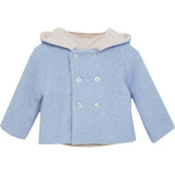 Baby Teddy Coat in Pale Pink