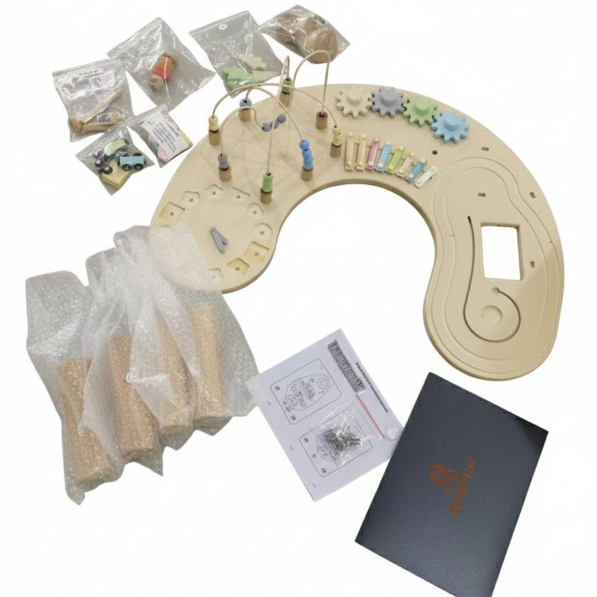 Wooden Multi-Activity Sensory Play Table