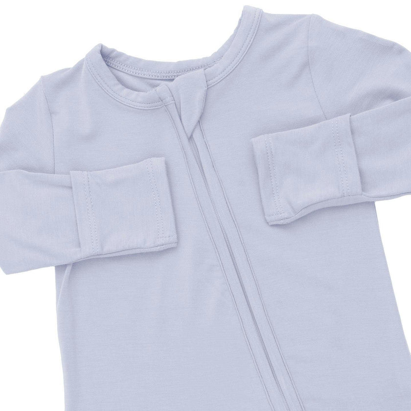 Solid Secret Spaces - 2 Way Zipper Footie