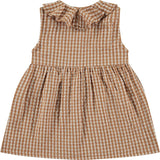 Gingham Sleeveless Dress