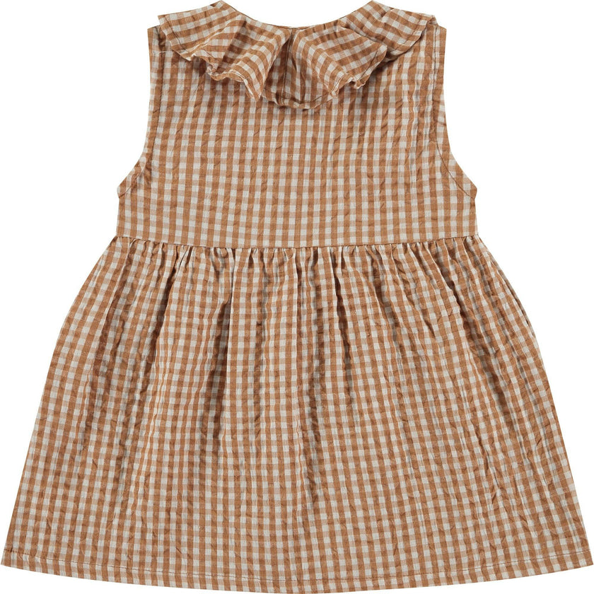 Gingham Sleeveless Dress