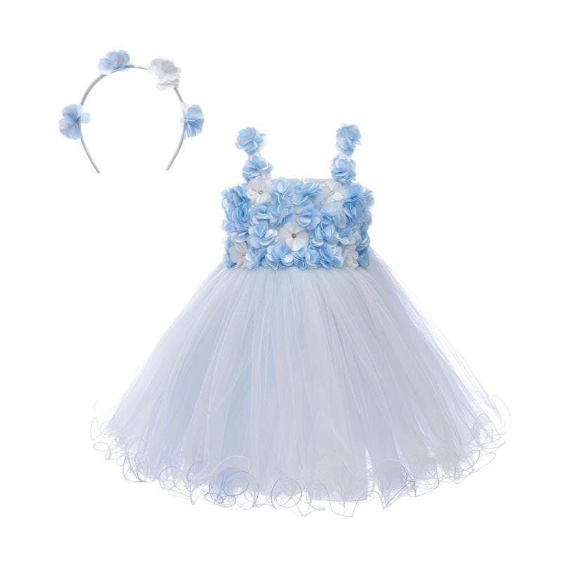 Blue Campanula Bloom Dress