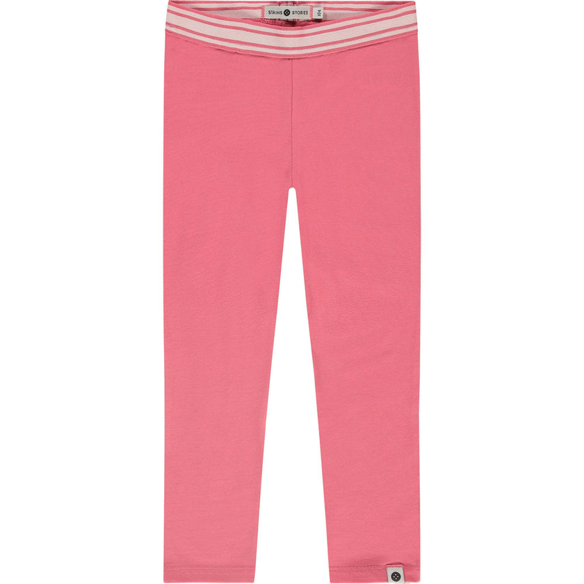 Contrast Waist Leggings