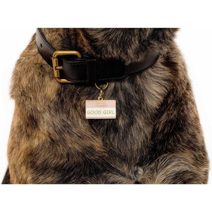 Good Girl Pet ID Tag