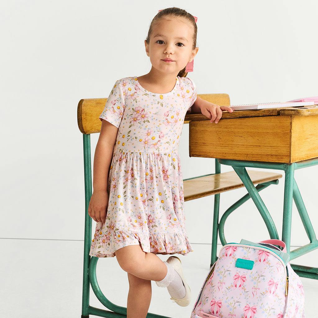 Jillian Ruffled Twirl Dress