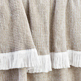 Crosshatch Stain Resistant Indoor Outdoor Throw