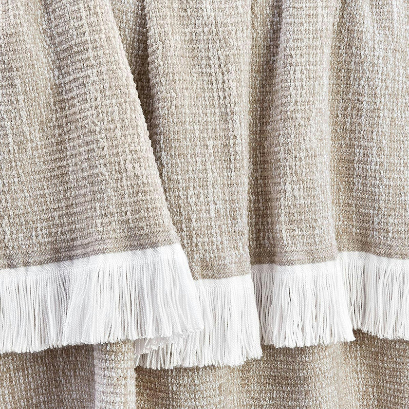 Crosshatch Stain Resistant Indoor Outdoor Throw