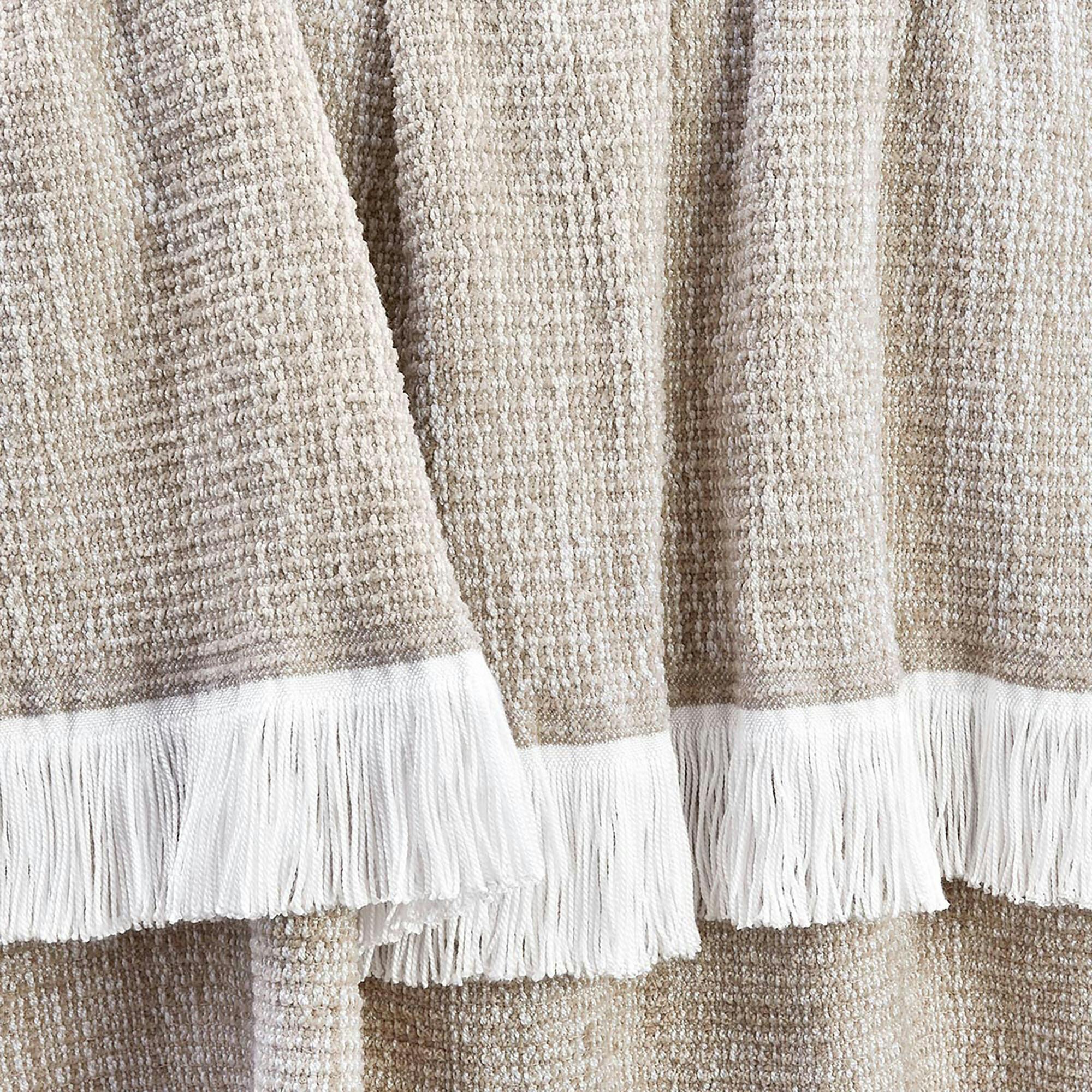 Crosshatch Stain Resistant Indoor Outdoor Throw