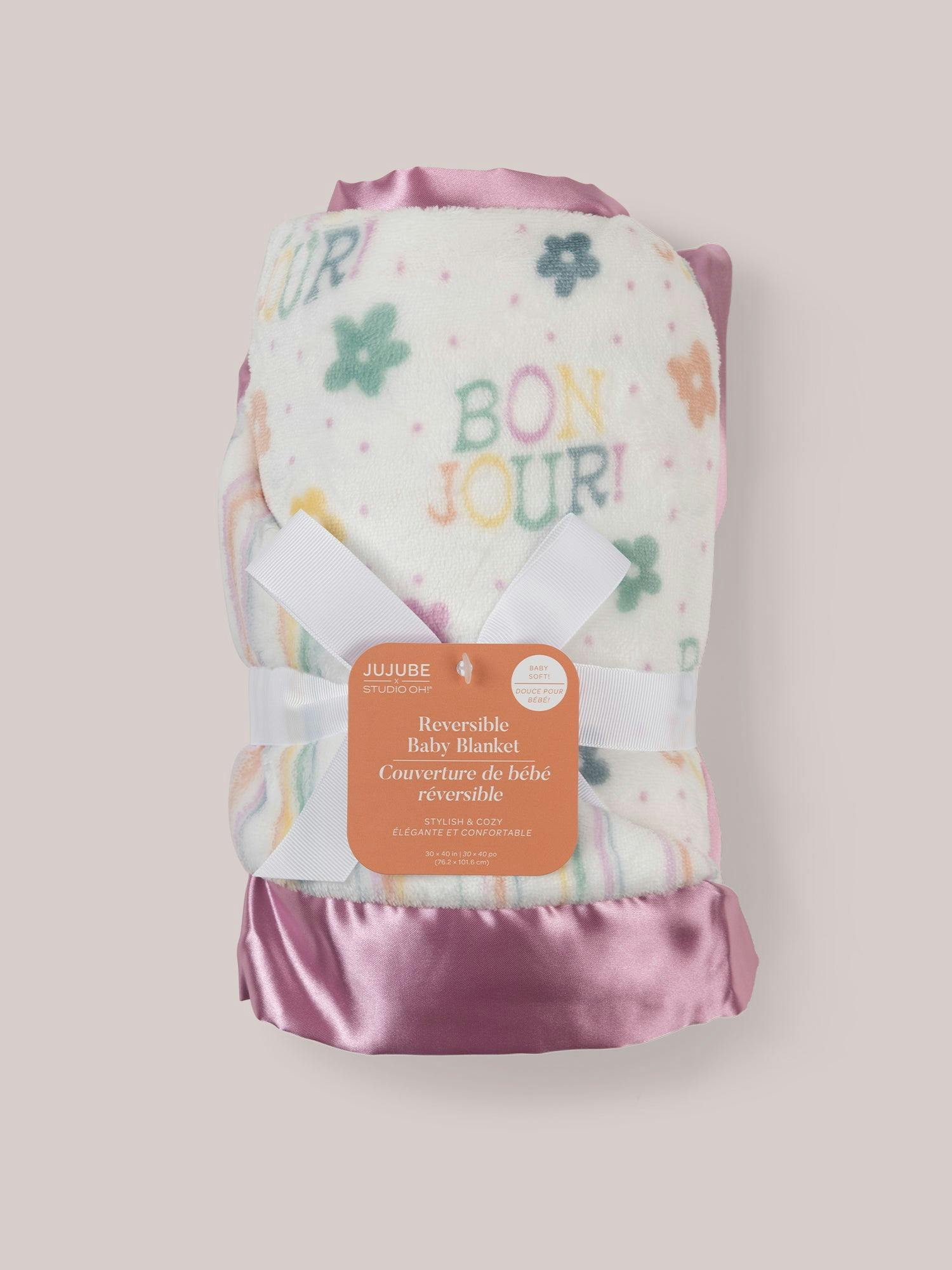 Studio Oh! Reversible Double-Layer Baby Blanket