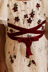 Mini Bellagio Dress in Ivory