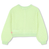 Green Lemon Knitted Kids’ Cardigan