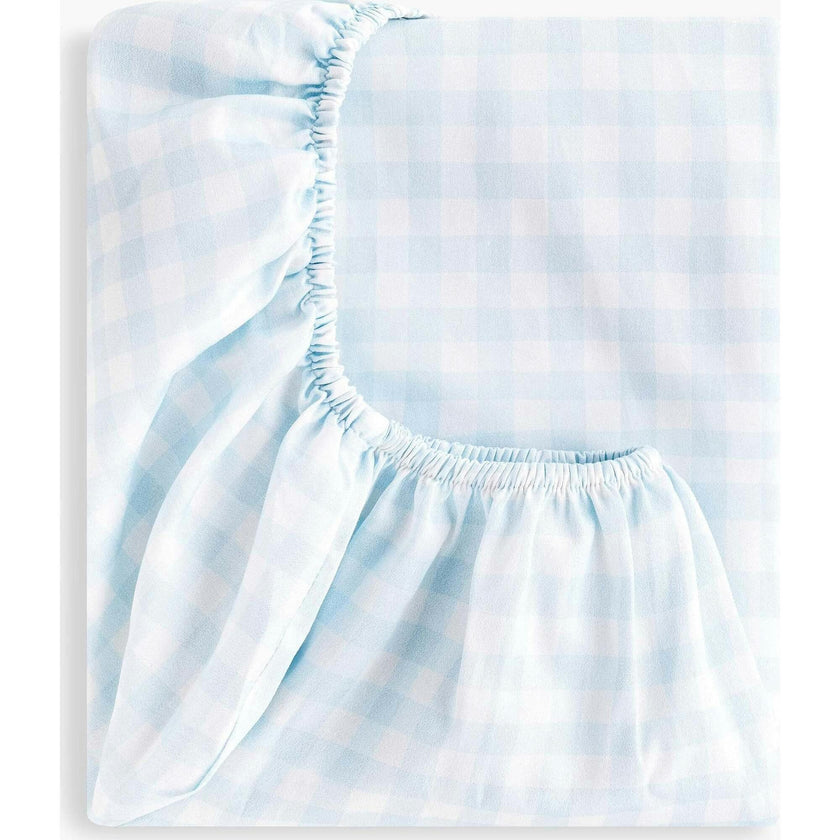 Picnic Gingham Crib Sheet