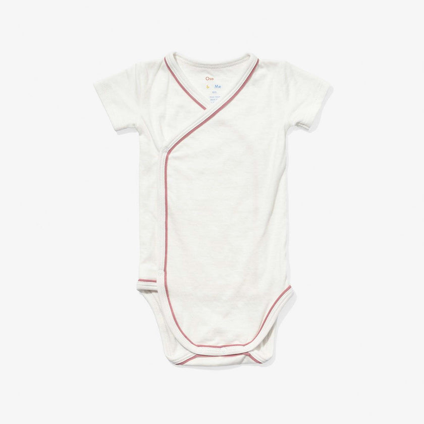 Crossbody Short Sleeve One-piece