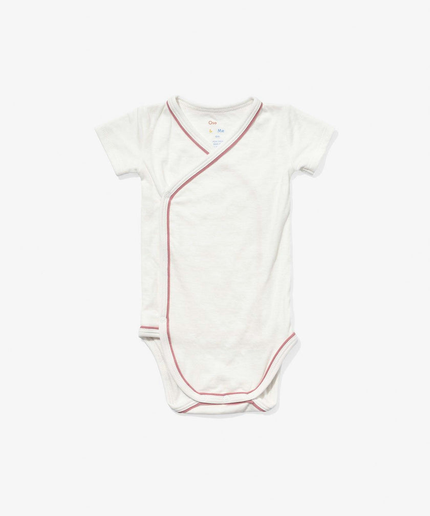 Crossbody Short Sleeve One-piece