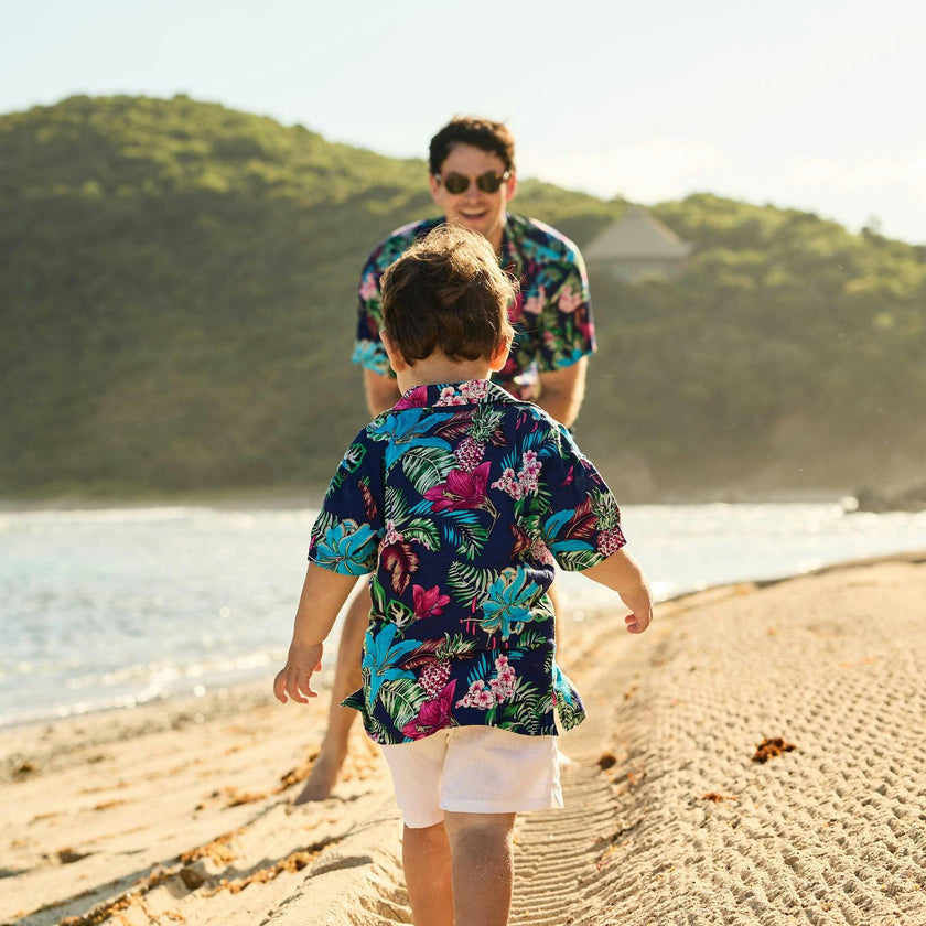 The Flower Hour - Boys Hawaiian Shirt