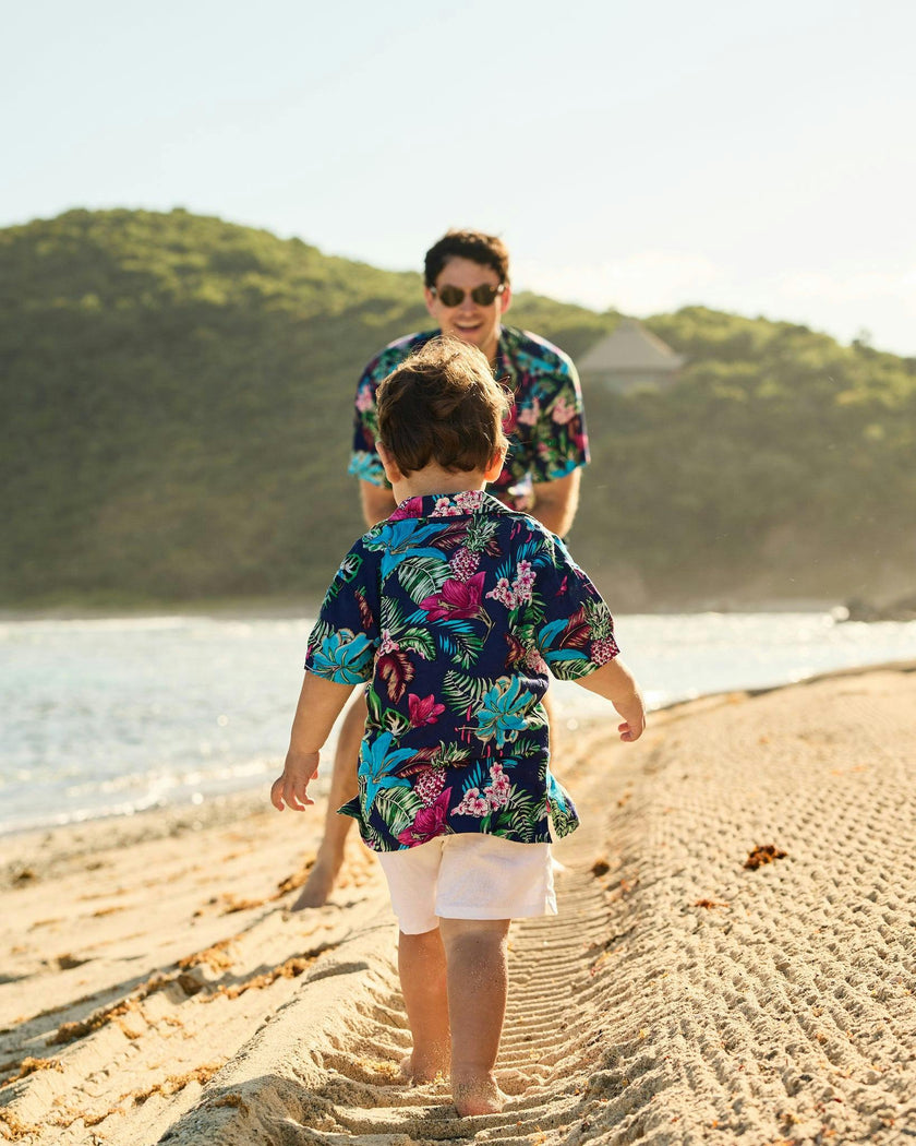 The Flower Hour - Boys Hawaiian Shirt