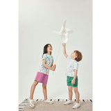 Watercolor Surfboard Short Sleeve Tee