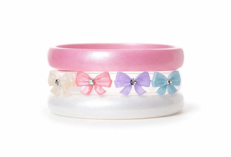 SPR - Bows Pastel Shades Bangles