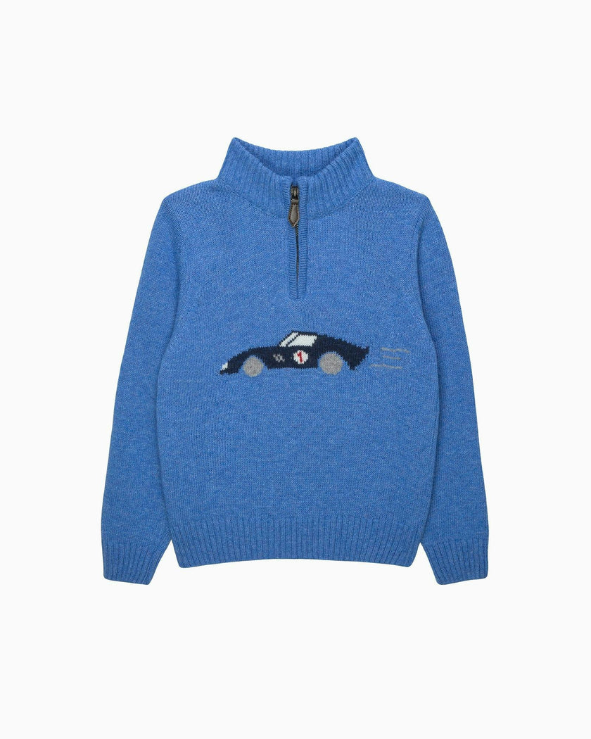 Sebastian Car Half Zip Sweater