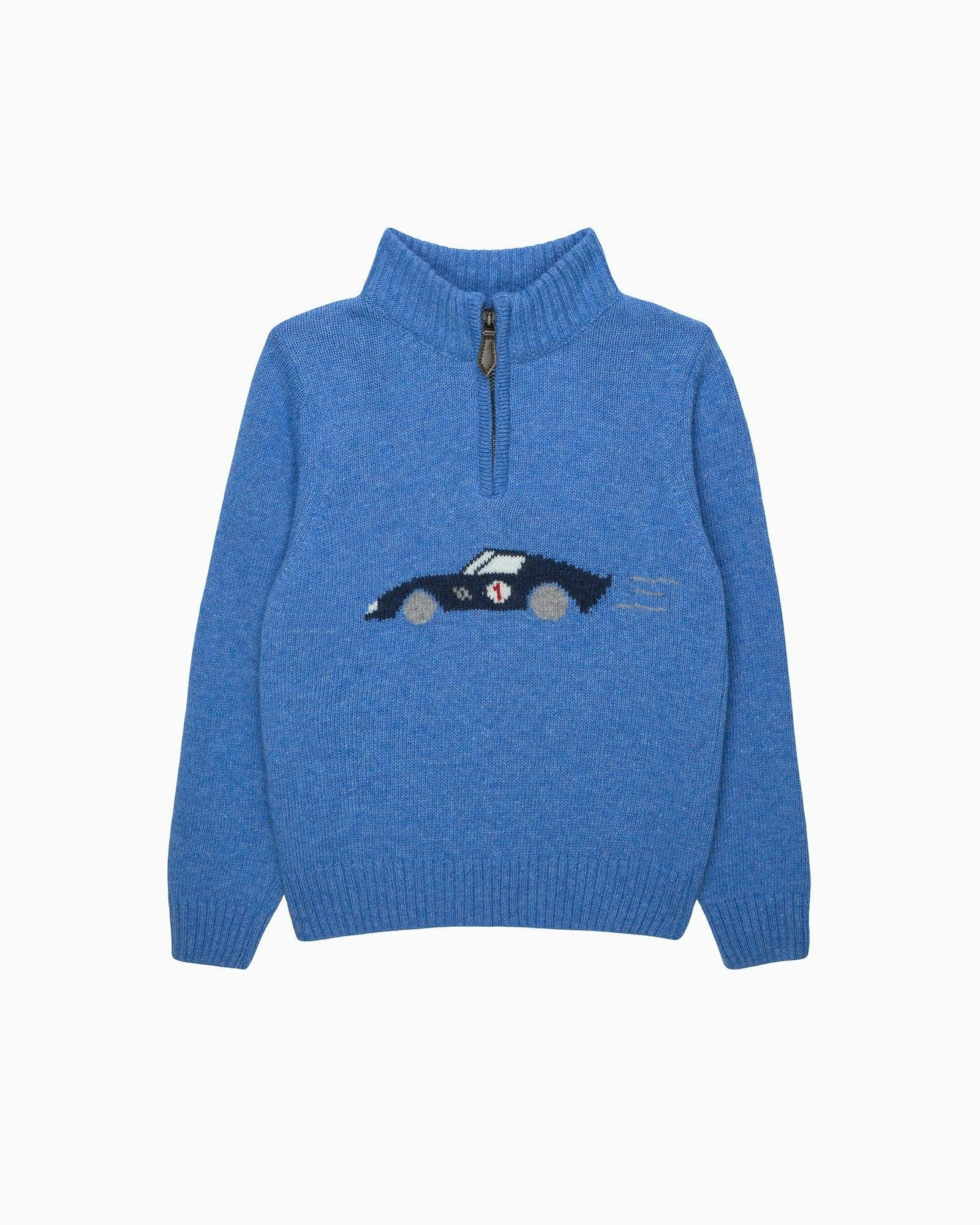 Sebastian Car Half Zip Sweater