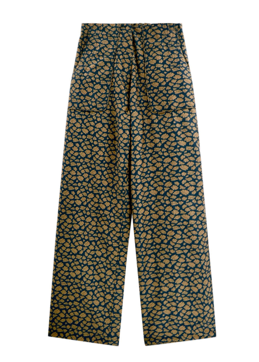 Tivot Pant in Navy Lilypad