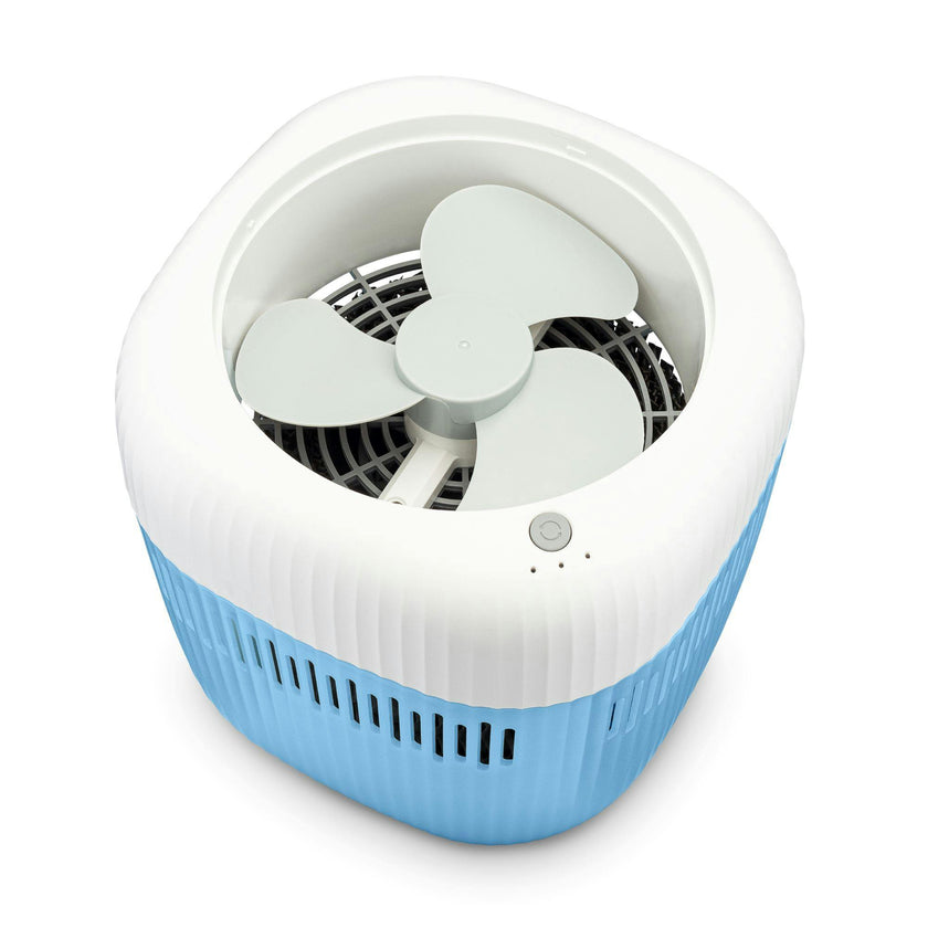 Evaporative  Humidifier, Cool Mist 0.5 Gal Top Fill, UV Light, Wick Filter