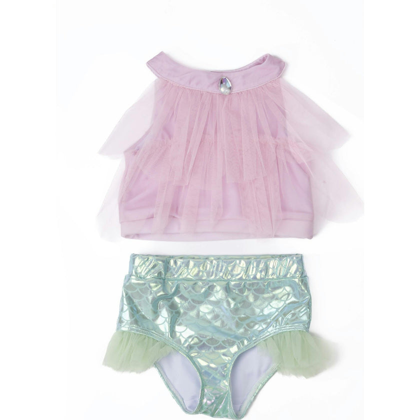 Pink Mermaid Swim Suit