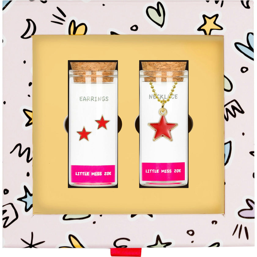 Star Necklace and Earrings Gift Set