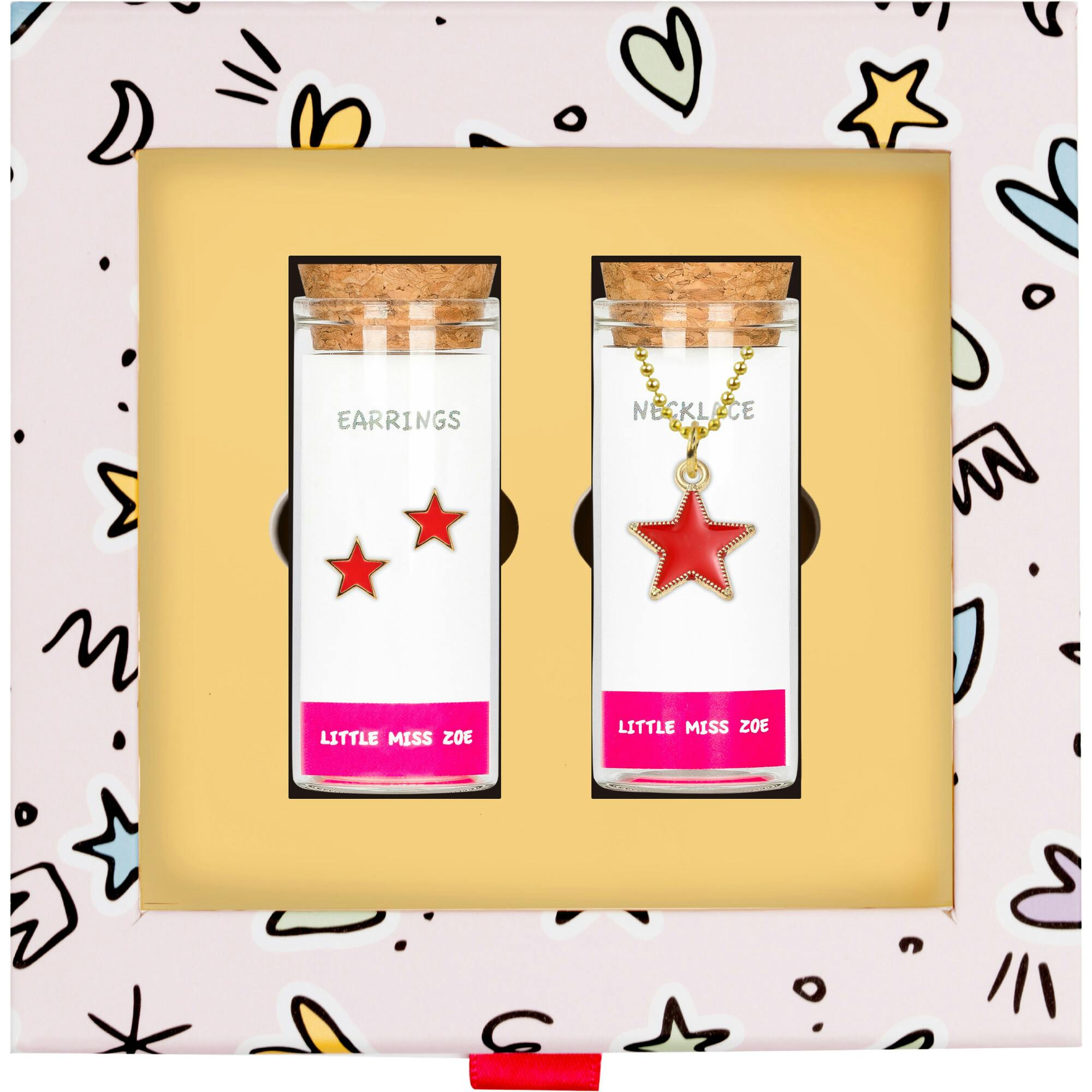 Star Necklace and Earrings Gift Set