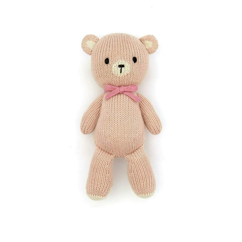 The Baby bear 8.5" Shell pink & strawberry