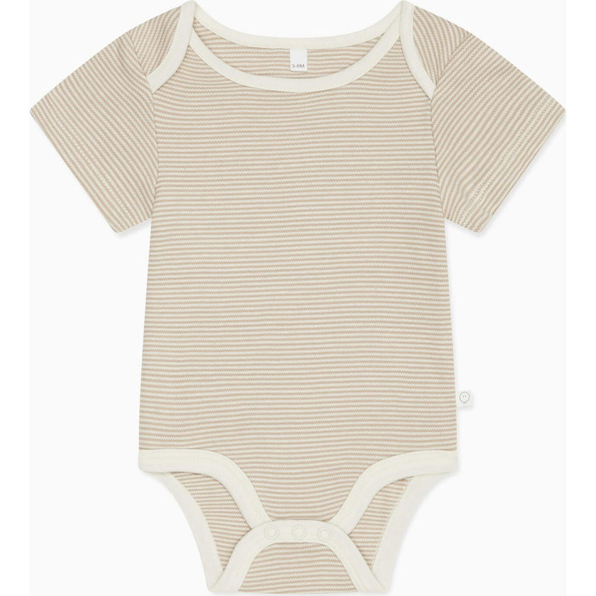 Short Sleeve Bodysuit - White