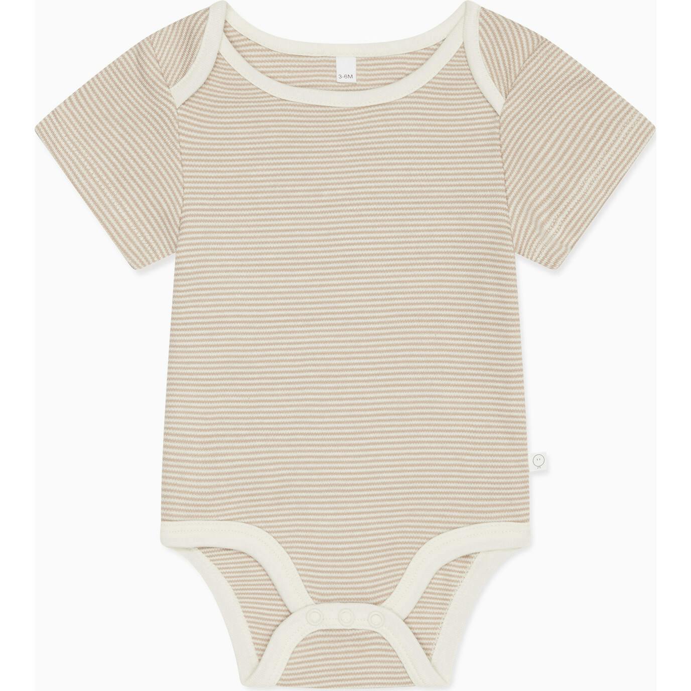 Short Sleeve Bodysuit - White