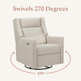 Kiwi Plus Power Recliner and Swivel Glider with Power Adjustable Headrest and USB Port