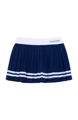 the girls league navy skort