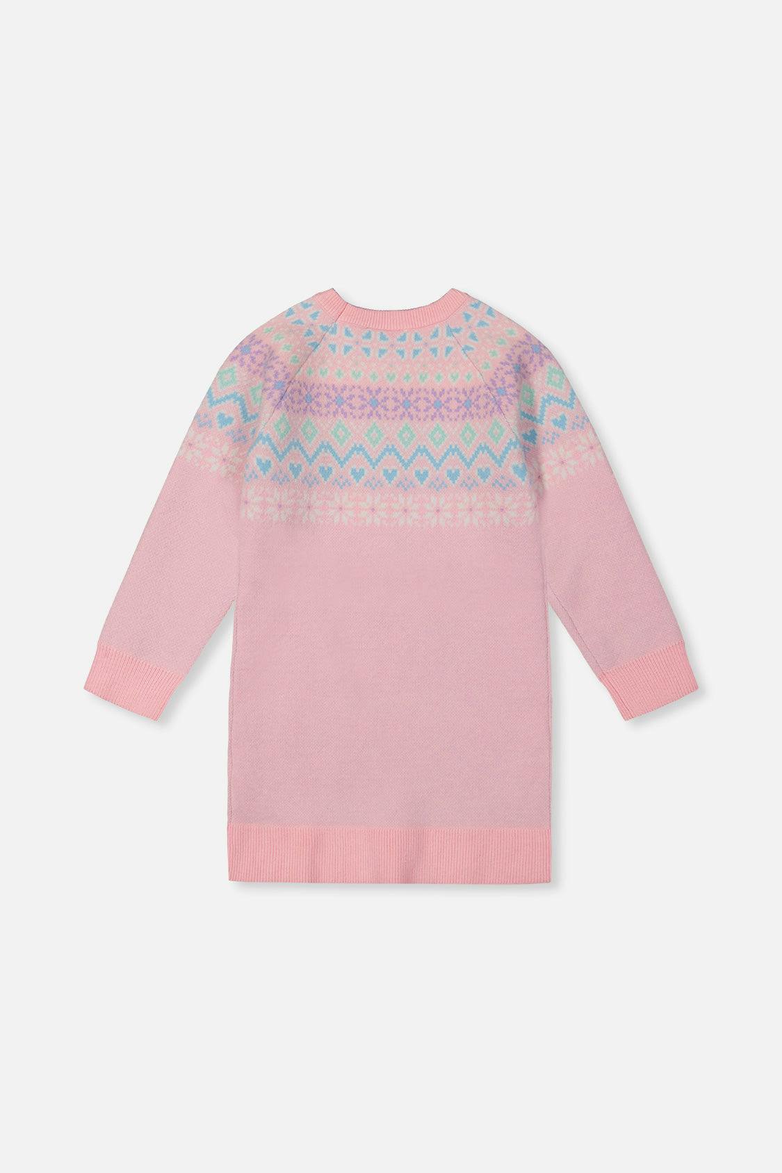 Knit Dress Light Pink