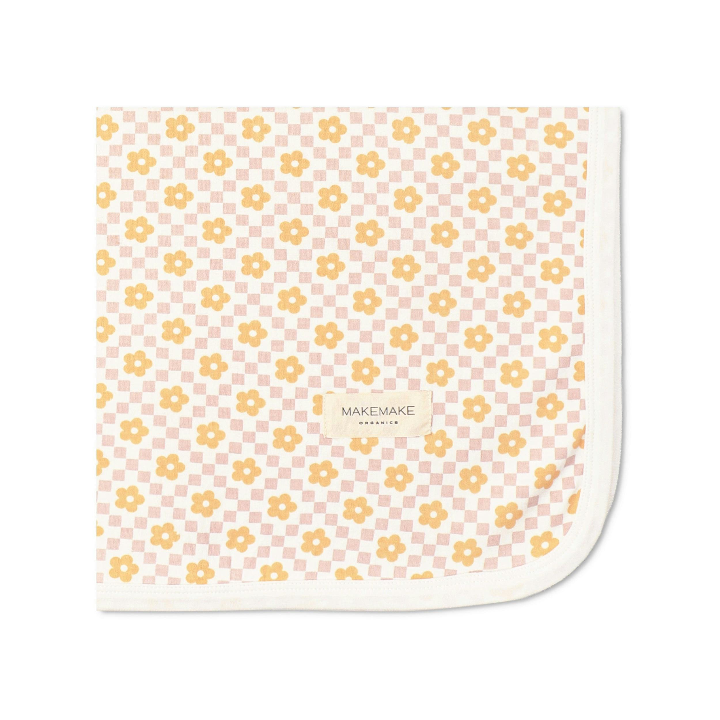 Organic Swaddle Blanket & Hat Set