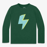 Kids long sleeve bolt tee