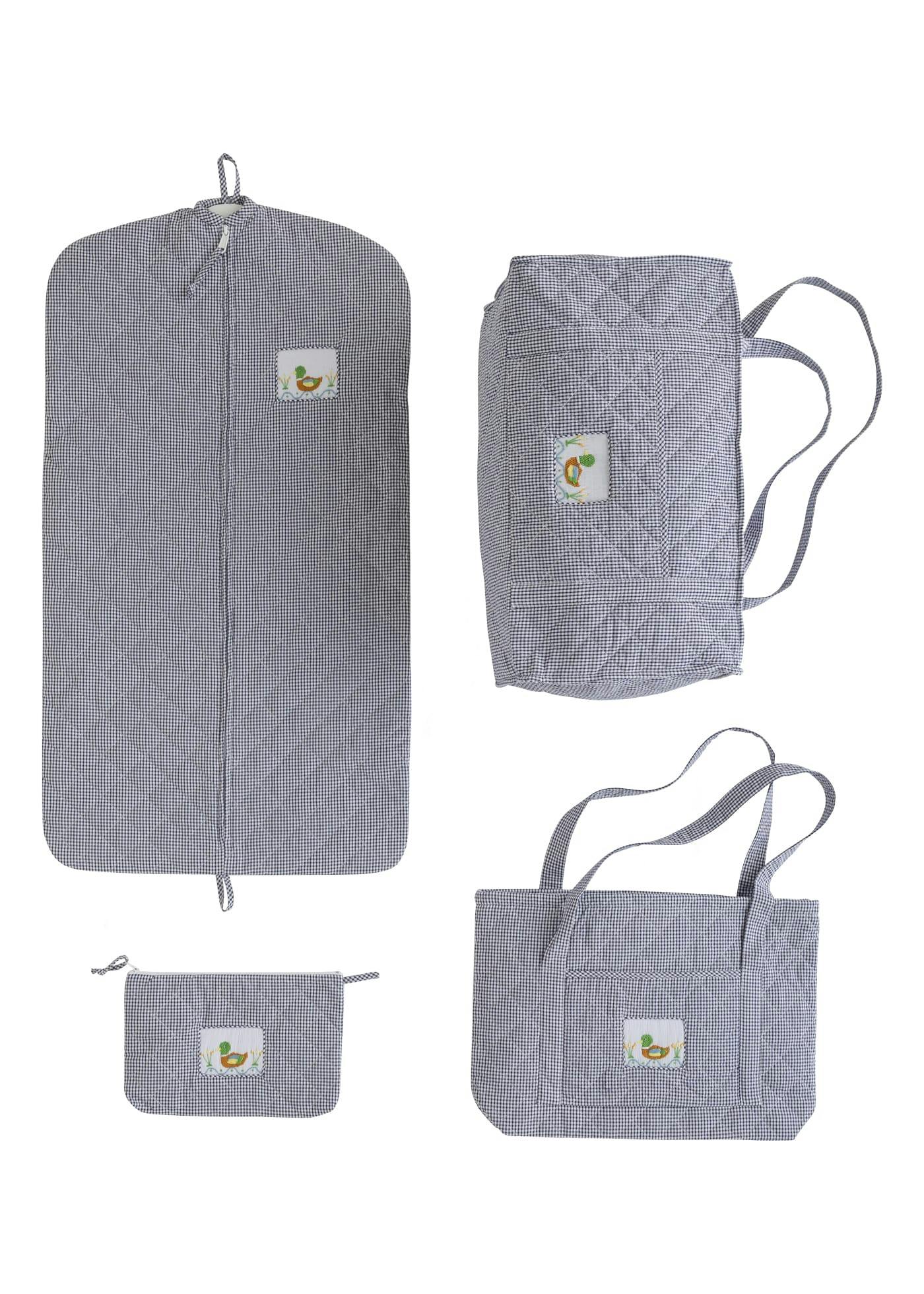 Quilted Luggage - Mallard